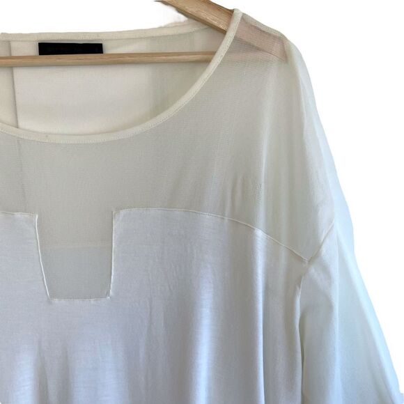 Tiger of Sweden 100% Viscose Sheer Sleeve Top - Picture 3 of 8